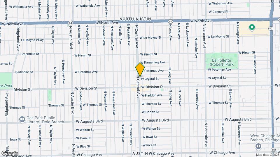 5534-5536 W Crystal St Mapa y Detalles de la Ubicación