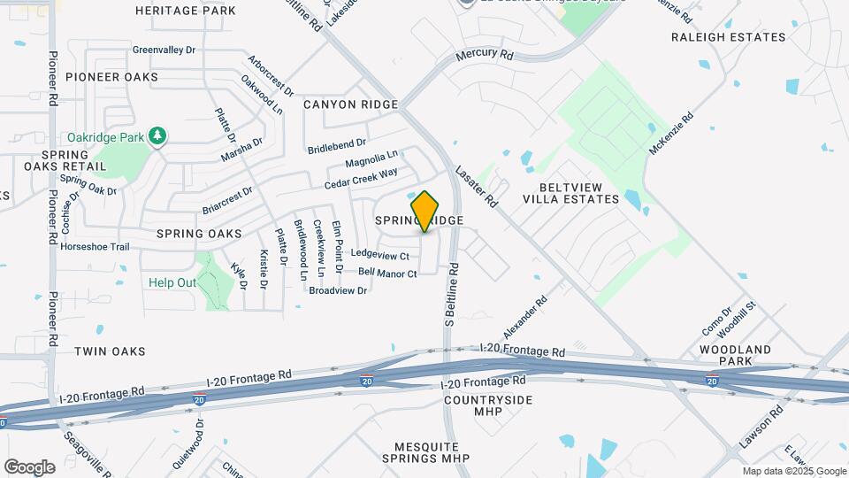 4600 Leslie Ln Map and Location Details