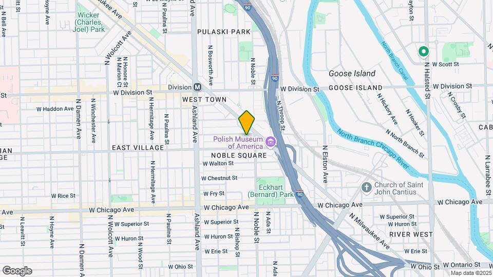 1415 W Cortez St Map and Location Details
