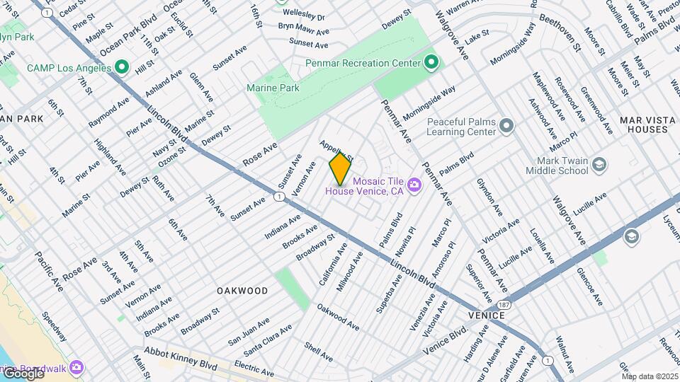 936 Lake St Map and Location Details