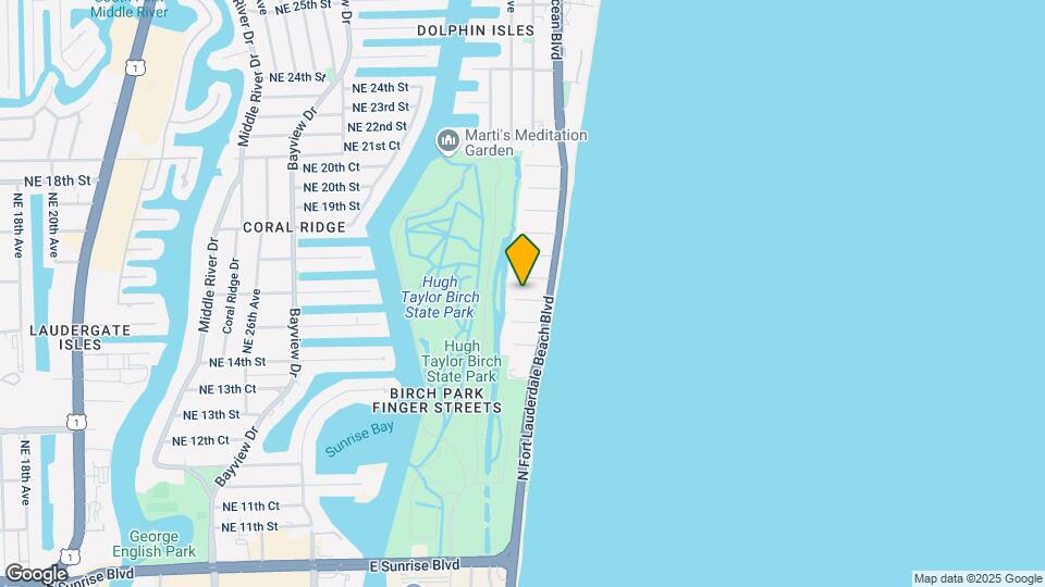 3313 NE 15th Ct Mapa y Detalles de la Ubicación