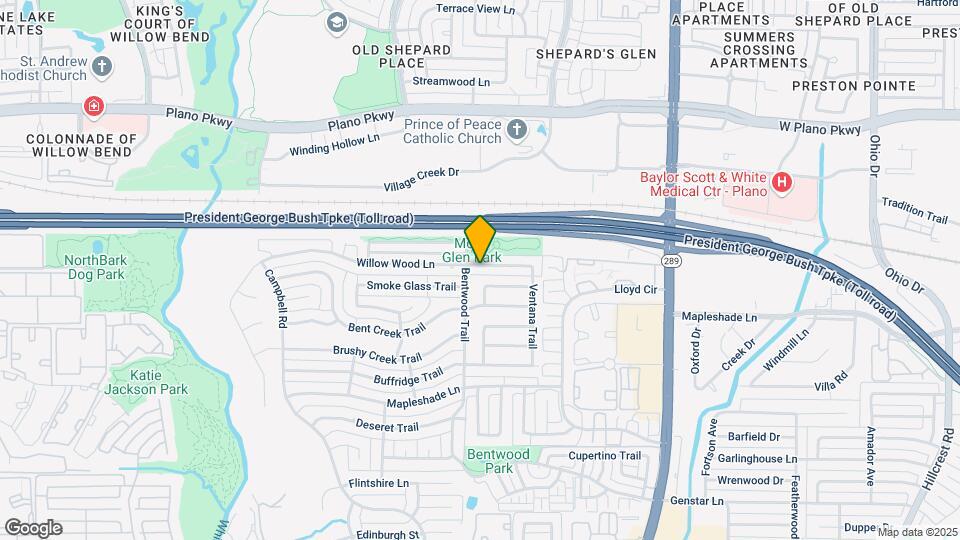 6016 Willow Wood Ln Map and Location Details