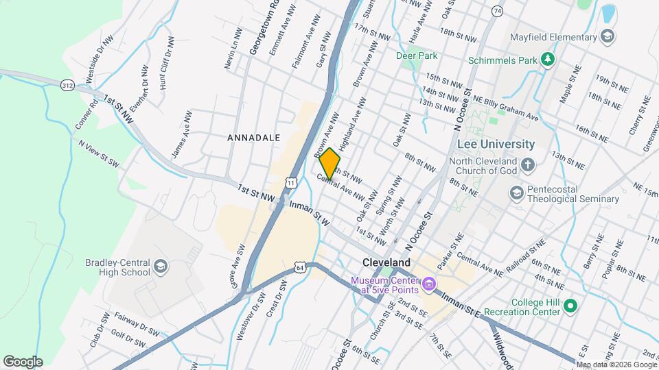240 Highland Ave NW Map and Location Details