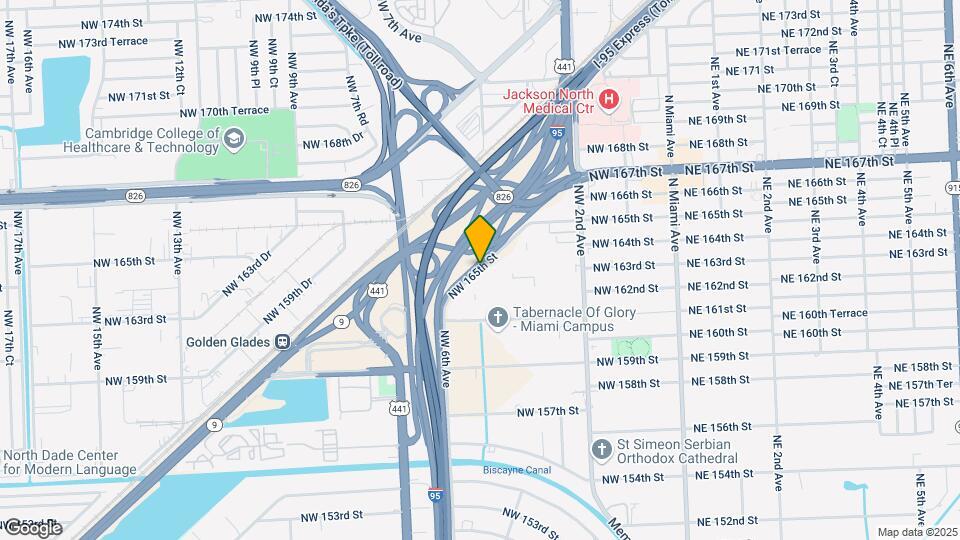 490 NW 165th St Map and Location Details