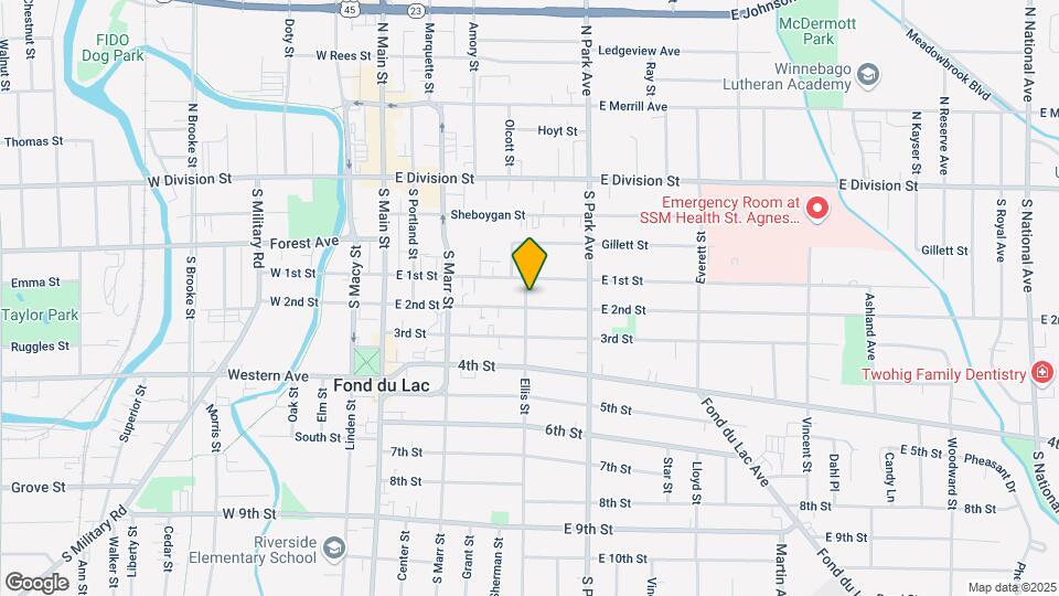149 E 2nd St Map and Location Details