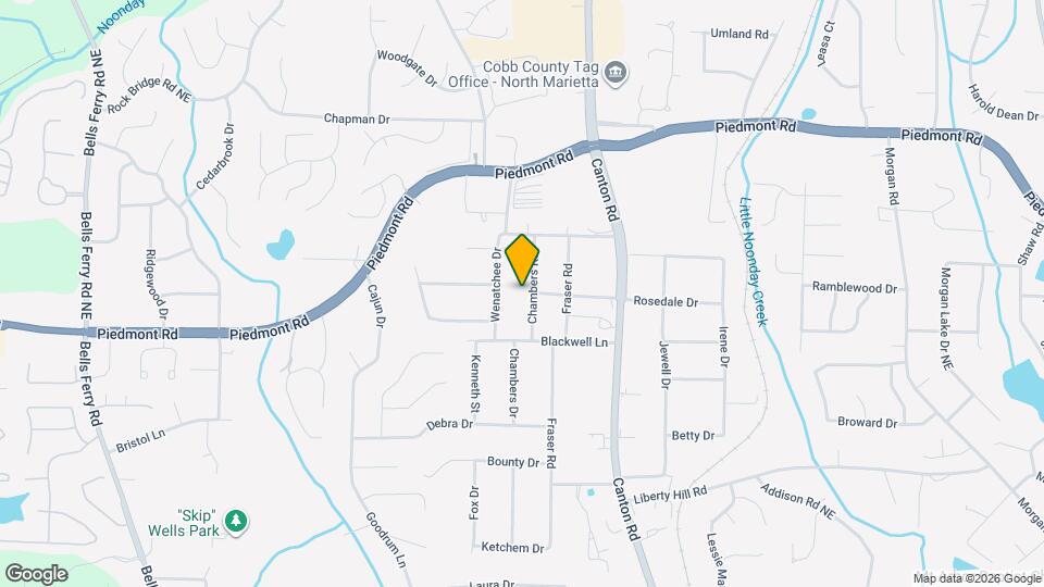 2627 Chambers Rd Mapa y Detalles de la Ubicación