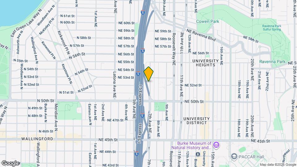 5055 7th Ave NE Mapa y Detalles de la Ubicación