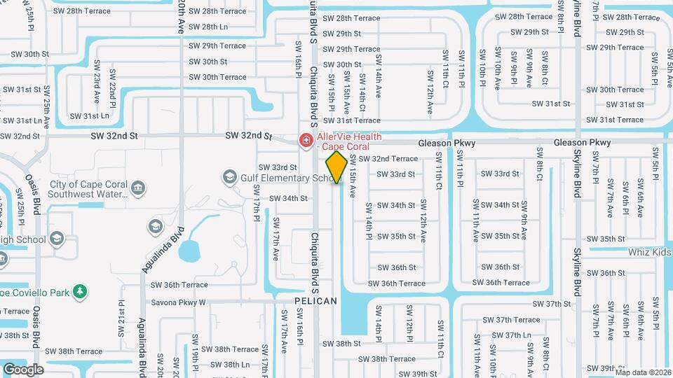 3315 SW 15th Pl Map and Location Details