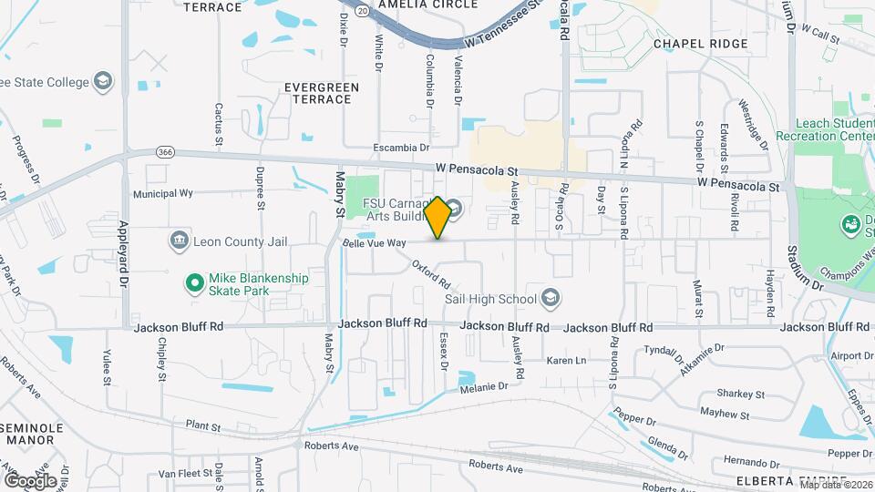 2219 Belle Vue Way Map and Location Details