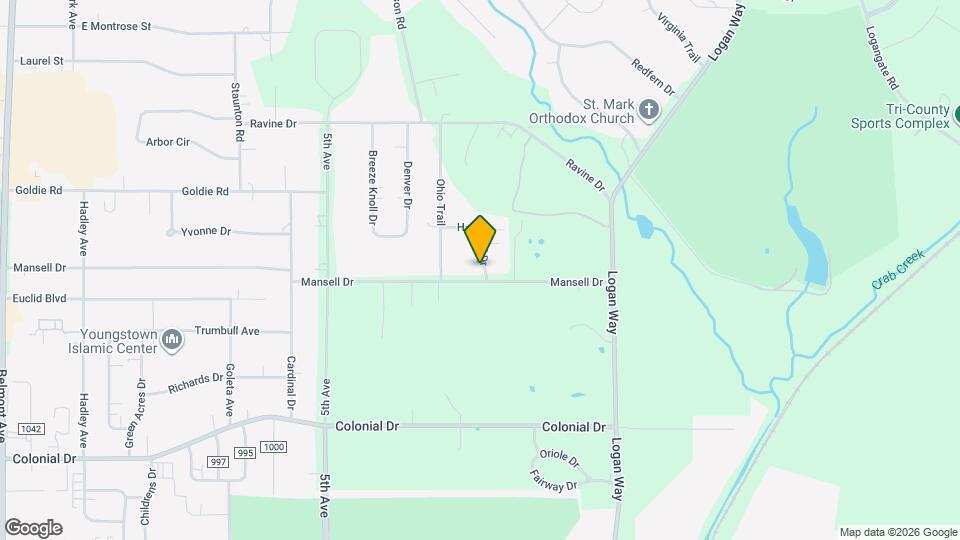 930 Mansell Dr Map and Location Details