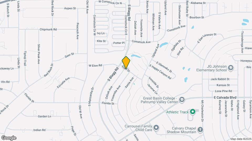 1601 Zelzah Ave Map and Location Details