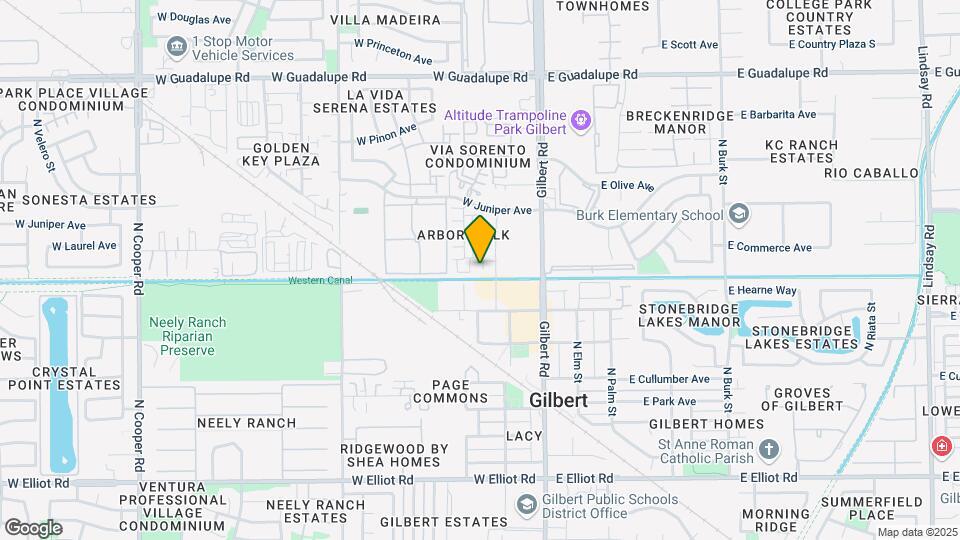 422 N Mahogany Ct Map and Location Details