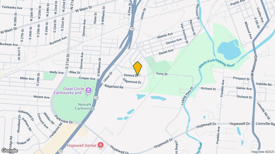 545 Seneca Dr Map and Location Details