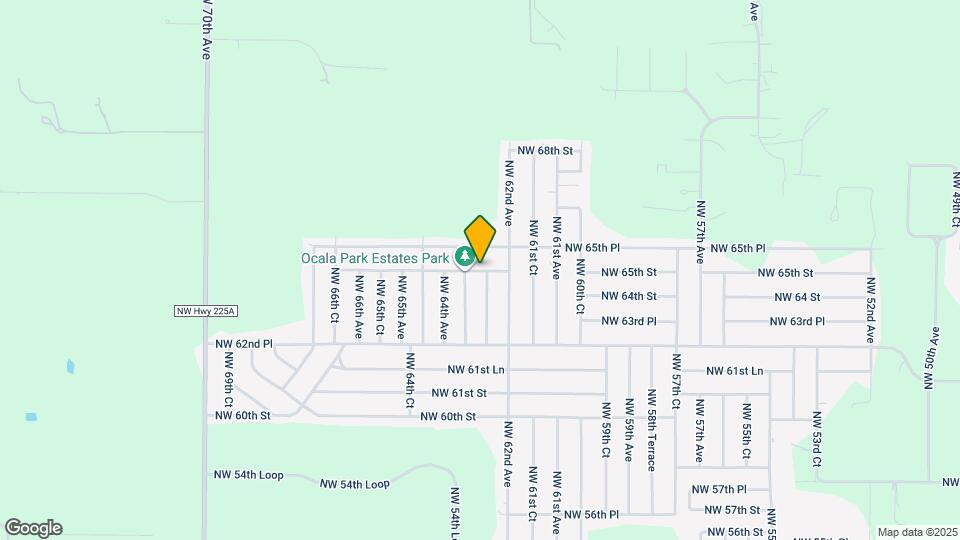 6303 NW 65th St Map and Location Details