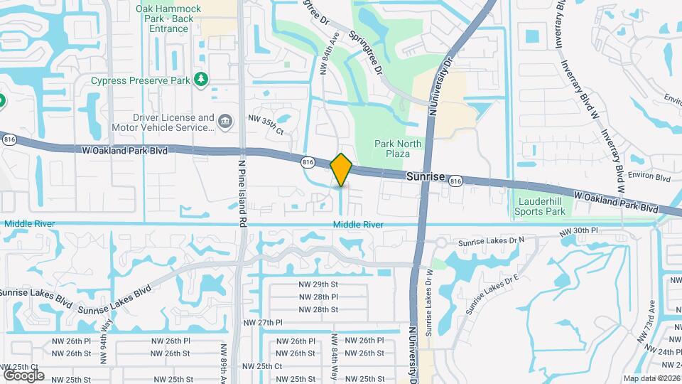 Summerfield Apartment Map and Location Details