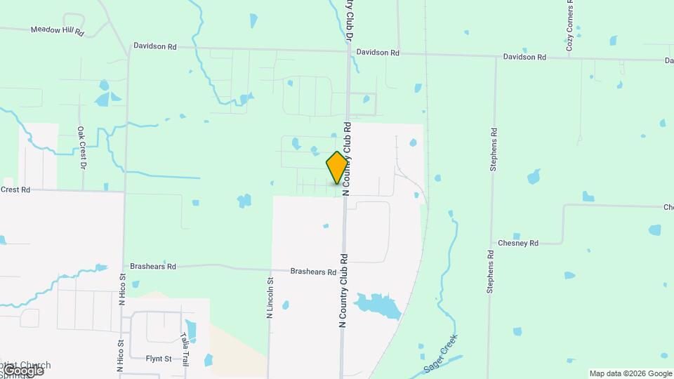 3011 N Conway Dr Map and Location Details