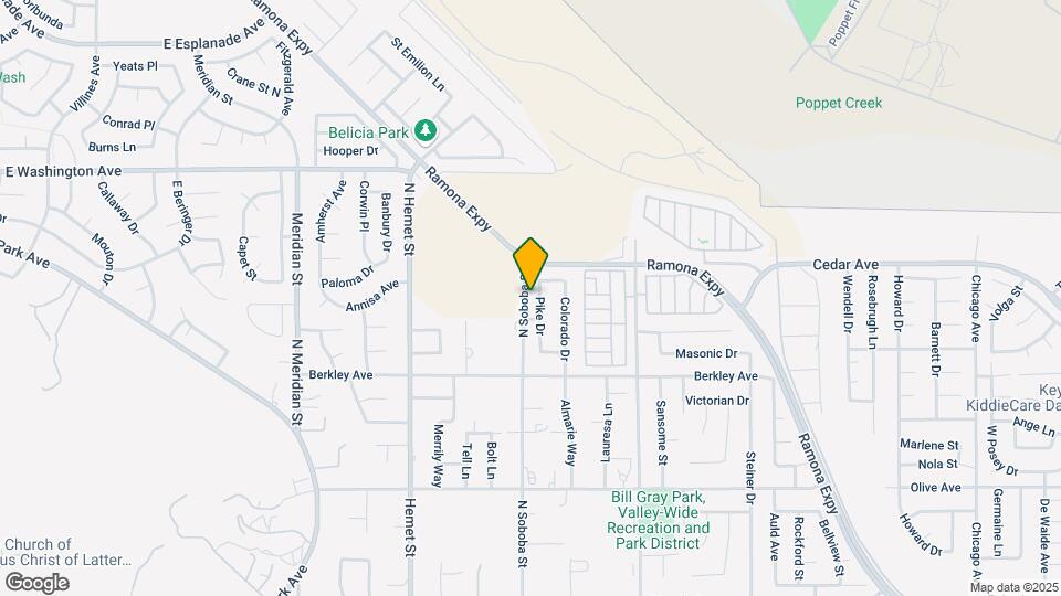 843 Pike Dr Map and Location Details