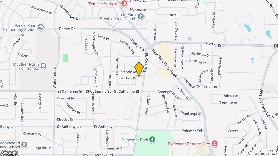 660 Brookstone Dr Map and Location Details