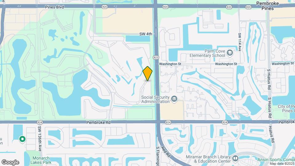 1110 SW 125th Ave, Unit 405 Map and Location Details