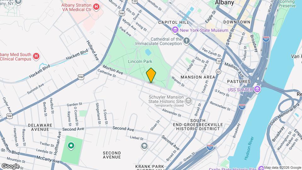 136 Morton Ave Map and Location Details