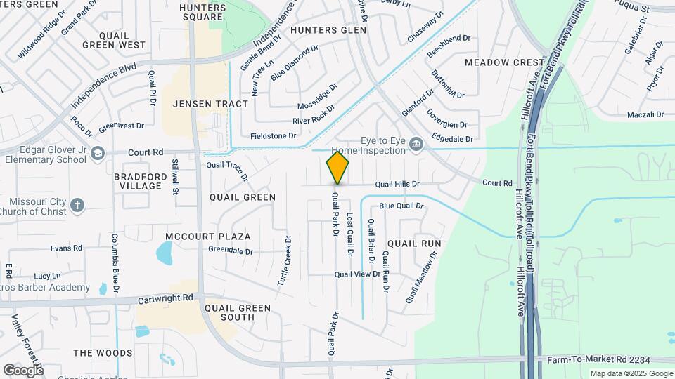 8531 Quail Hills Dr Map and Location Details