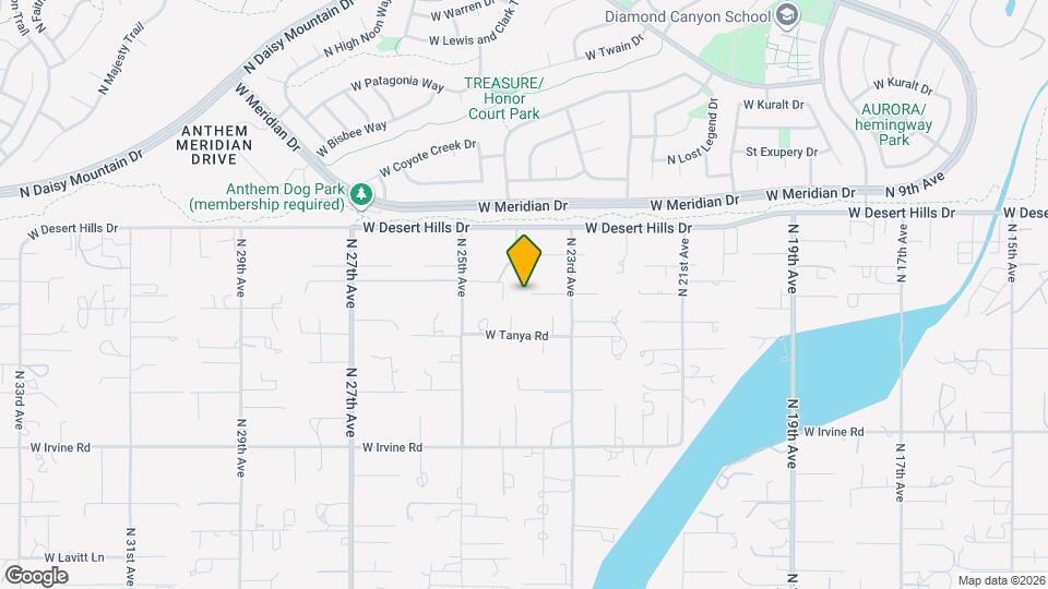 2326 W Speer Trail Map and Location Details