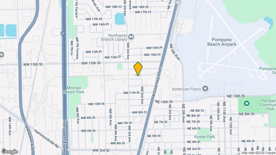 213 NW 12th Ct Map and Location Details