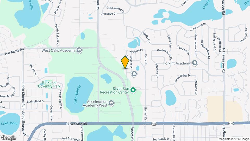 3206 Dragoon Pl Map and Location Details