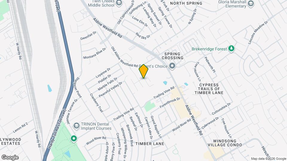 23523 Maple Vista Ln Map and Location Details