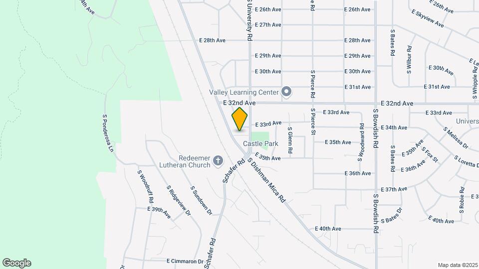 3322 S Raymond Cir Map and Location Details