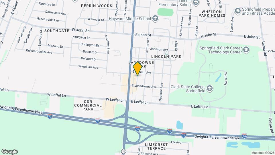 2134 Erie Ave Map and Location Details