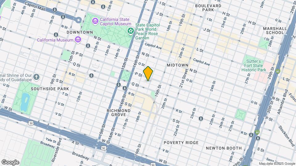 1614 18th St Mapa y Detalles de la Ubicación