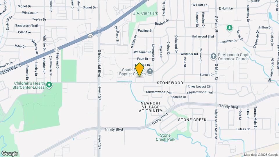 707 Crestridge Cir Map and Location Details