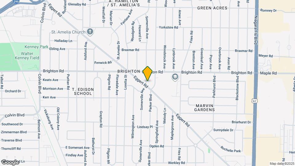 2715 Eggert Rd Mapa y Detalles de la Ubicación