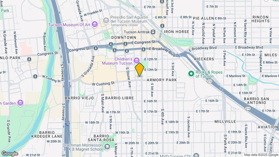 346-348 S 6th Ave Mapa y Detalles de la Ubicación