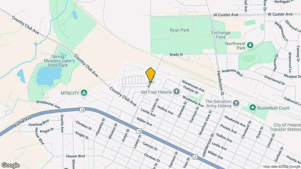 1805 Joslyn St Map and Location Details