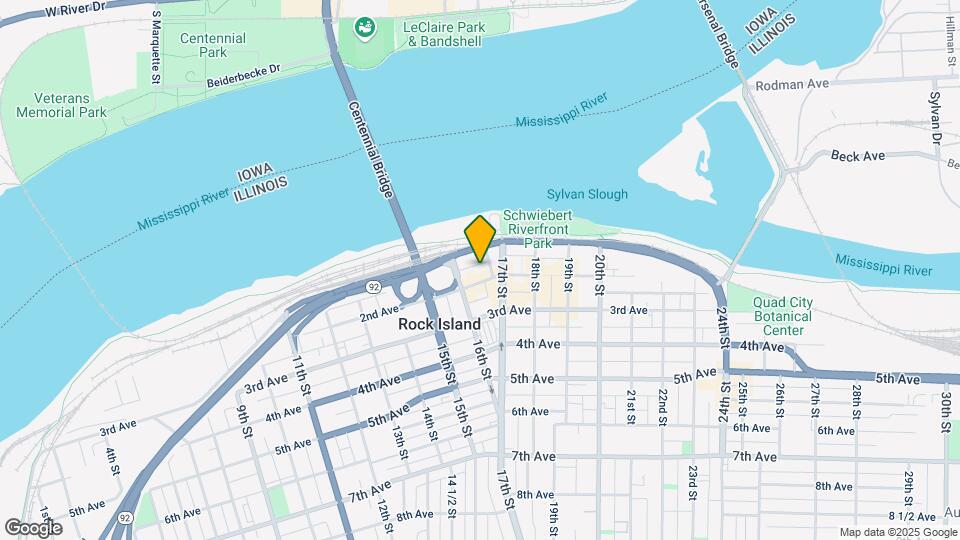 1623 2nd Ave-Unit -2 Map and Location Details