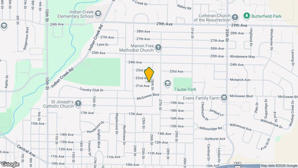 935 3rd St SE Map and Location Details