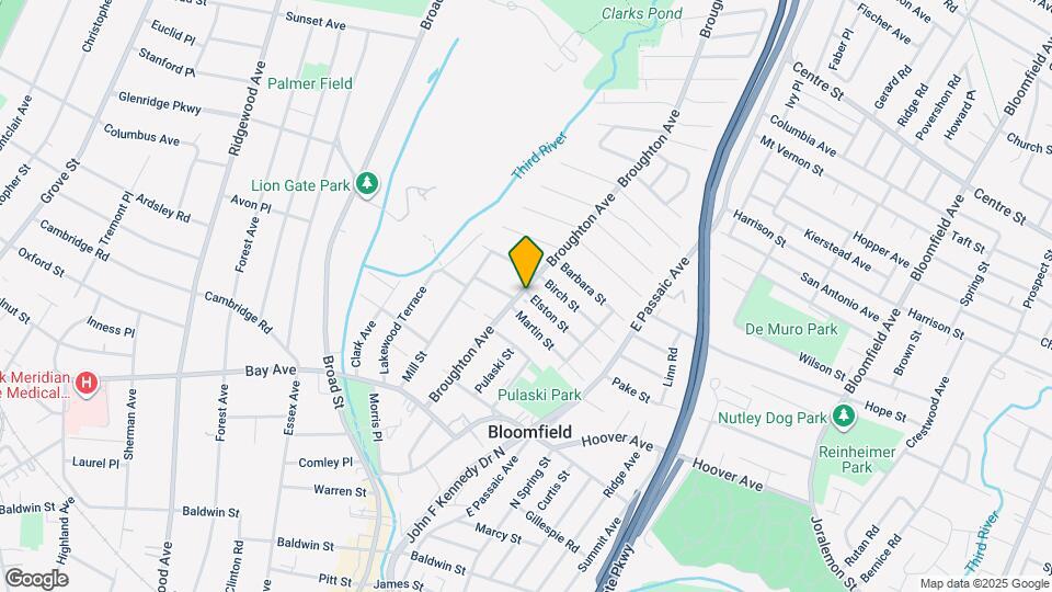 125 Broughton Ave, Unit 3 Map and Location Details