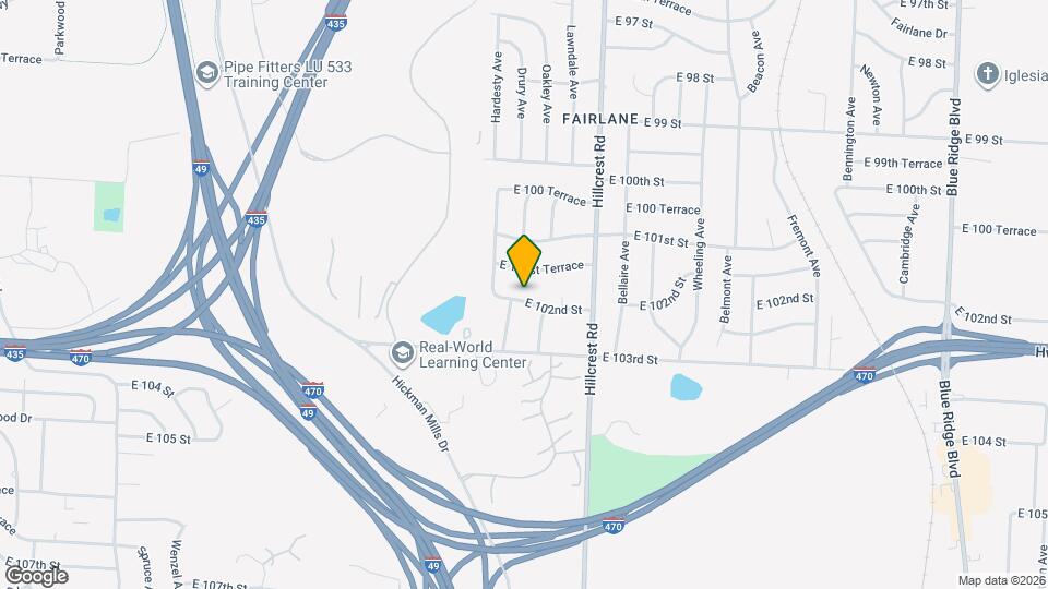 5616 E 102nd St Map and Location Details