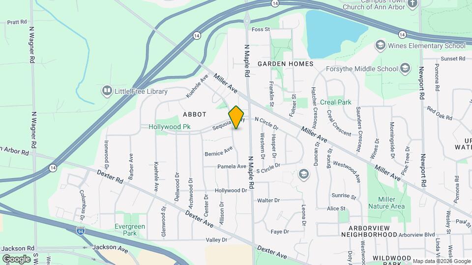 900 Patricia Ave Map and Location Details