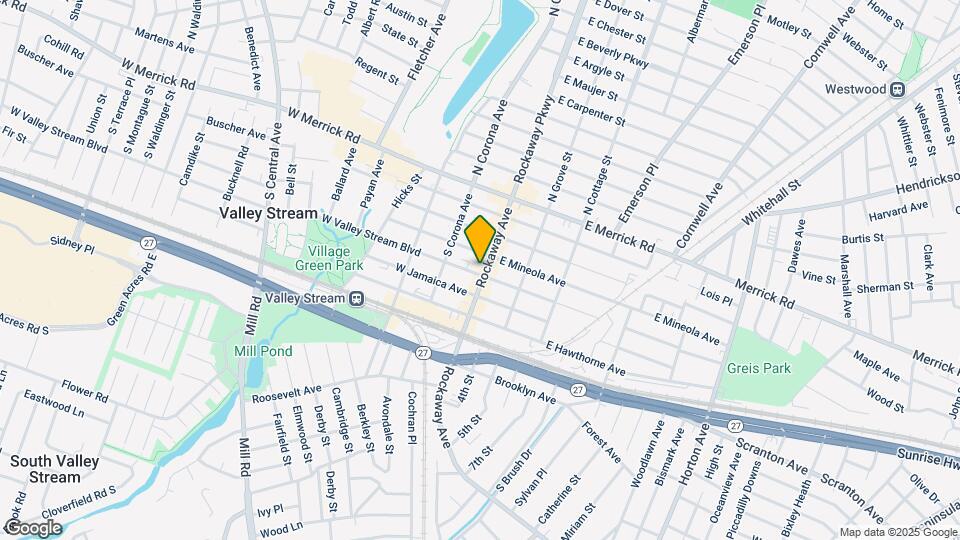 156 Rockaway Ave-Unit -C Map and Location Details