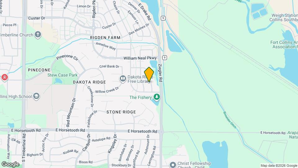 3233 Anika Drive Mapa y Detalles de la Ubicación