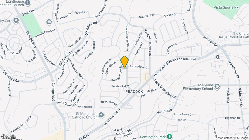 1615 Peacock Blvd Map and Location Details