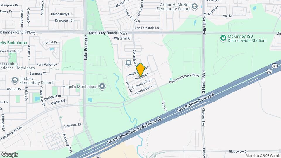 4621 Brighton Dr Map and Location Details