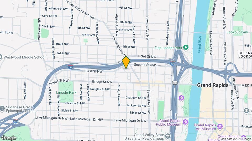 735 First St NW Map and Location Details