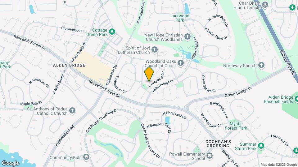 47 E Greywing Cir Map and Location Details