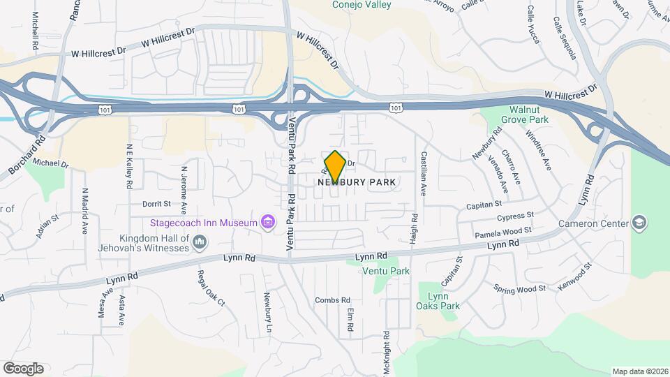 1302 Alessandro Dr Map and Location Details