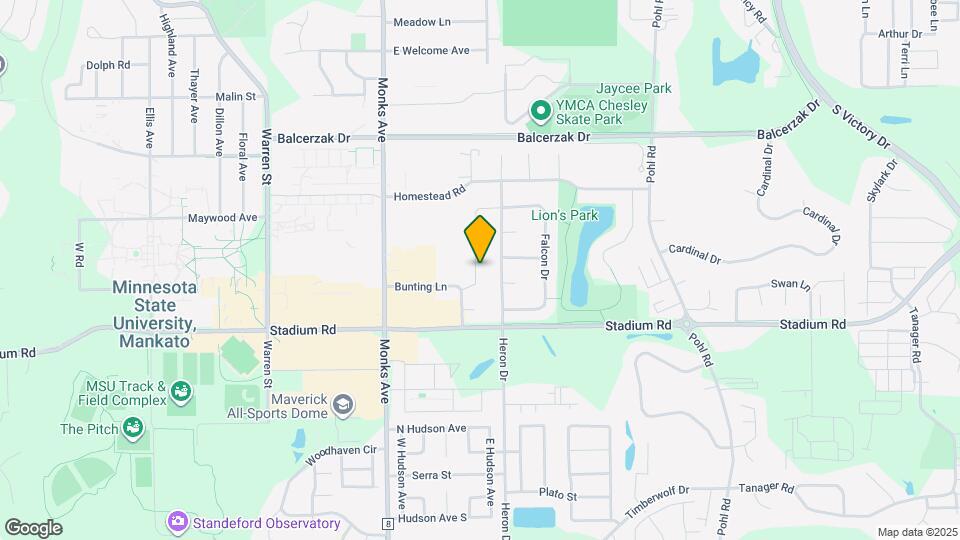 Mankato Townhomes Mapa y Detalles de la Ubicación