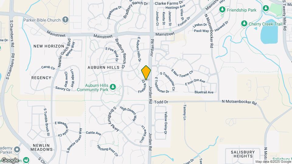 16740 Firebrick Dr Map and Location Details